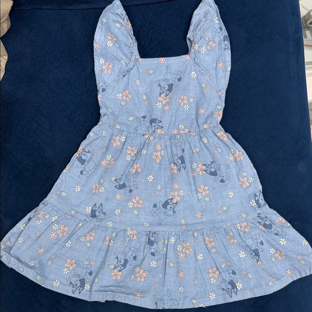 Charming Kids Dress with Floral Print